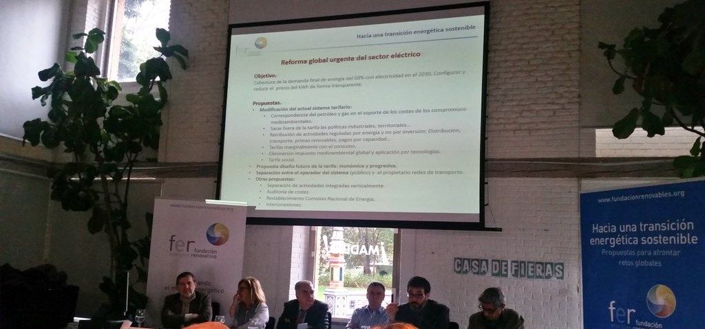 Presentación Propuestas Política Energética 2018 – 14 de Marzo en Madrid