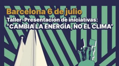 «En marcha por el Clima. Cambia la energía, no el clima»