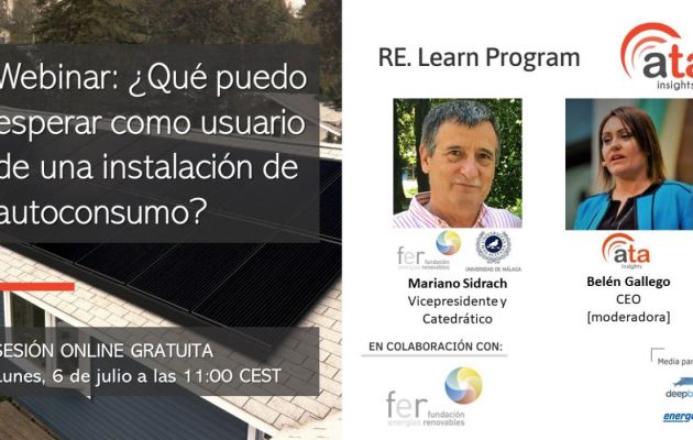 ¿Qué puedo esperar como usuario de una instalación de autoconsumo?