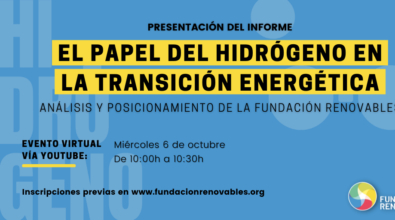 Presentación del informe: «El papel del hidrógeno en la transición energética»